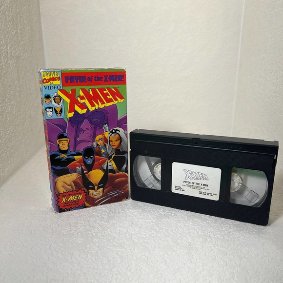 VINTAGE Pryde of the X-Men 1991 VHS Marvel Comics‎ Video - Picture 6 of 7